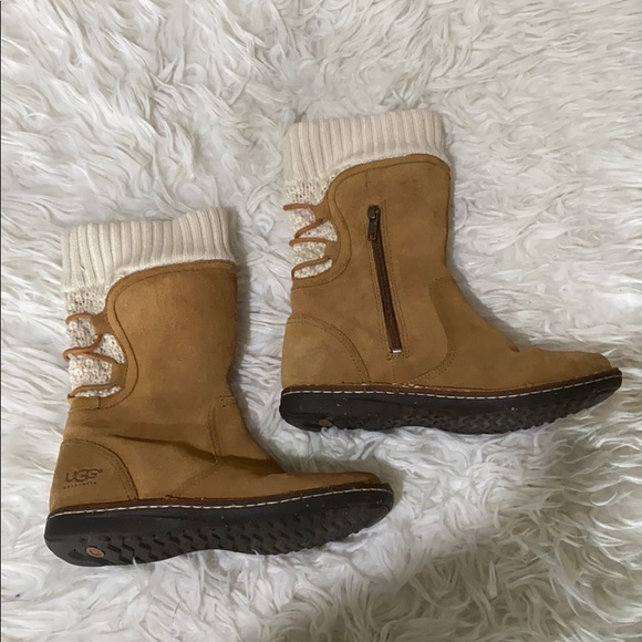 ugg lace back boots
